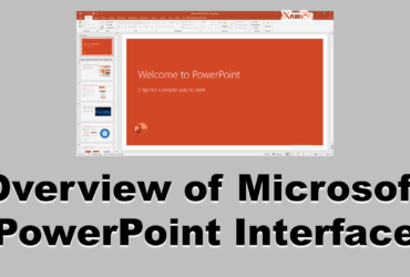 Overview of Microsoft PowerPoint Interface