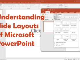 Understanding Slide Layouts of Microsoft PowerPoint