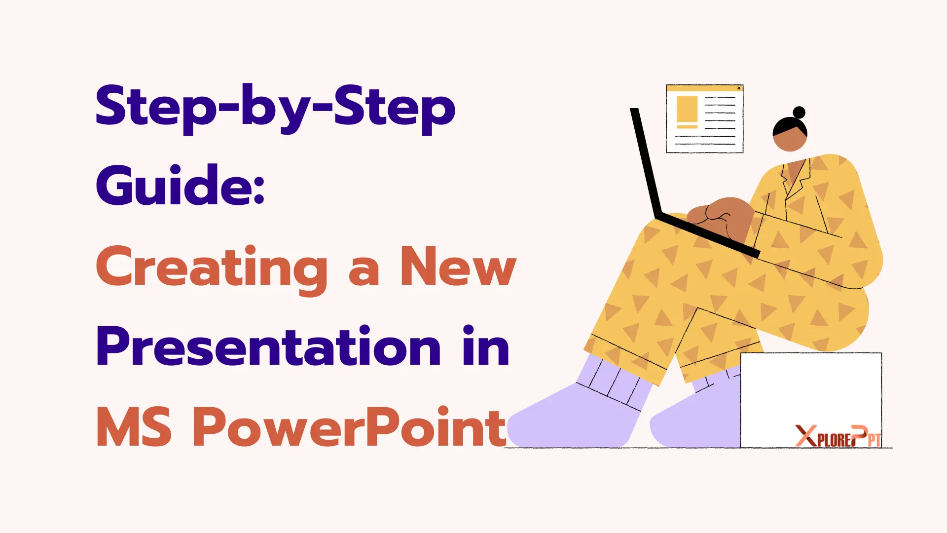 creating a new presentation in ms powerpoint