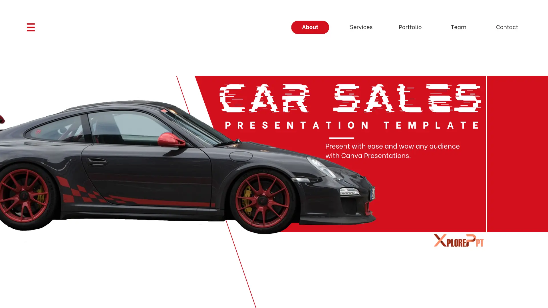 Car Sales PowerPoint Templates
