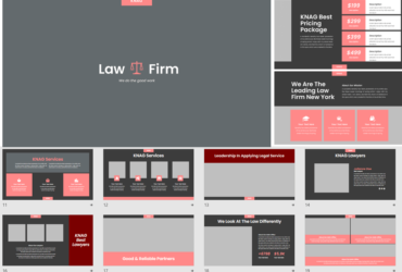 Law Firm PowerPoint Template for Free