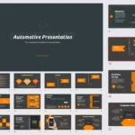 Automobile Meeting PPT Template for free