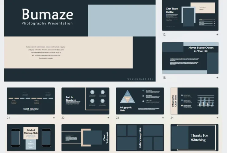 Photographer Presentation Template