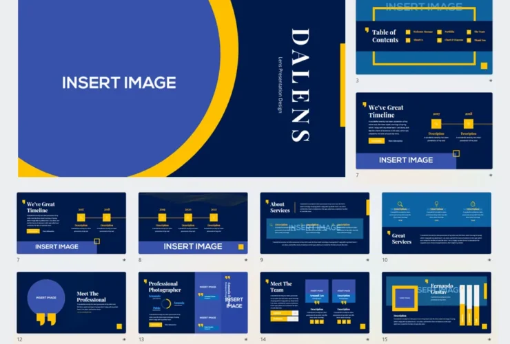 Photography Presentation PPT Template