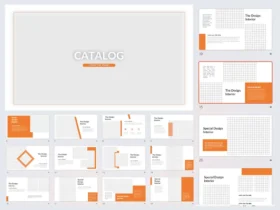 Catalog Presentation PPT template